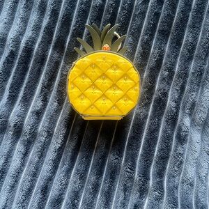 Kate Spade Yellow Pineapple-Shaped Keys Coin Purse